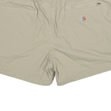 Womens Casual Shorts Beige Relaxed XL W38