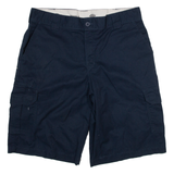 DICKIES Mens Cargo Shorts Blue Relaxed L W36