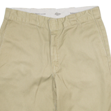 DICKIES Mens Workwear Shorts Beige Relaxed L W36