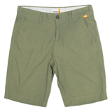 TIMBERLAND Mens Workwear Shorts Green M W30