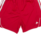 ADIDAS Mesh Lined Mens Swimming Shorts Red S W26