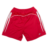ADIDAS Mesh Lined Mens Swimming Shorts Red S W26