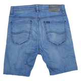 LEE Womens Jorts Shorts Blue L W30