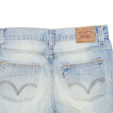 LEVI'S 511 Womens Denim Shorts Blue Slim L W34