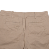 DKNY Womens Casual Shorts Brown UK 6 W32