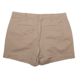 DKNY Womens Casual Shorts Brown UK 6 W32