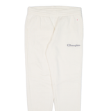 CHAMPION Womens Joggers Cream Tapered S W30 L30