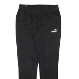 PUMA Womens Joggers Black Tapered S W29 L28