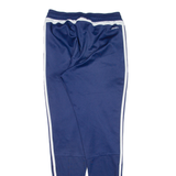 ADIDAS Womens Track Pants Blue Skinny S W26 L29