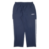 ADIDAS Womens Track Pants Blue Straight M W29 L26