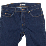 DICKIES Straight Womens Jorts Shorts Blue M W30