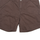 LEE Womens Casual Shorts Brown L W34