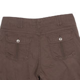 LEE Womens Casual Shorts Brown L W34