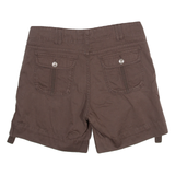 LEE Womens Casual Shorts Brown L W34