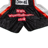WIGAN Mens Sports Shorts Black S W10