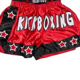Kickboxing Mens Sports Shorts Red S W20