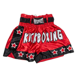 Kickboxing Mens Sports Shorts Red S W20