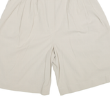 Womens Workwear Shorts Beige UK 12 W26