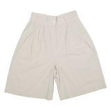 Womens Workwear Shorts Beige UK 12 W26