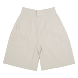 Womens Workwear Shorts Beige UK 12 W26