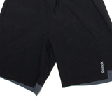 REEBOK Mens Casual Shorts Black S W24