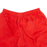 NIKE Mesh Lined Mens Swimming Shorts Red XL W32