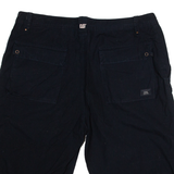 CAT Womens Cargo Shorts Black XL W36