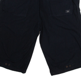 CAT Womens Cargo Shorts Black XL W36