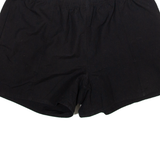 REEBOK Womens Casual Shorts Black UK 12 W28