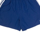 ADIDAS Mens Sports Shorts Blue Relaxed L W30