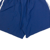 ADIDAS Mens Sports Shorts Blue Relaxed L W30