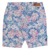 ED HARDY Mens Chino Shorts Blue Slim Floral M W32