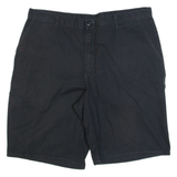 DICKIES Mens Workwear Shorts Black L W36