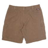 DICKIES Cargo Mens Workwear Shorts Brown Relaxed L W38