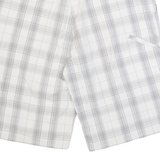 DICKIES Mens Chino Shorts White Check M W34