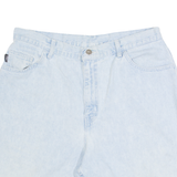 CHIC Womens Denim Shorts Blue 90s M W34