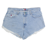 TOMMY JEANS Womens Denim Shorts Blue L W36