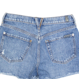 7 FOR ALL MANKIND Womens Denim Shorts Blue S W25