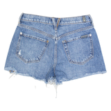 7 FOR ALL MANKIND Womens Denim Shorts Blue S W25
