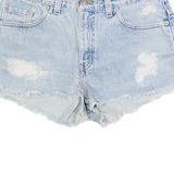 LEVI'S 505 Womens Denim Shorts Blue M W30