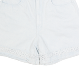 LA BLUES Womens Denim Shorts Blue S W28