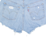 LEVI'S 501 Womens Denim Shorts Blue S W28