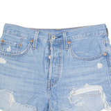 LEVI'S 501 Womens Denim Shorts Blue M W30