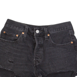 LEVI'S 501 BIG E Womens Denim Shorts Blue S W27