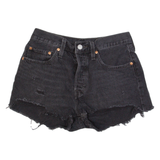 LEVI'S 501 BIG E Womens Denim Shorts Blue S W27