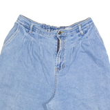 NORTHWEST BLUE Womens Denim Shorts Blue 90s M W30