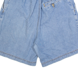 NORTHWEST BLUE Womens Denim Shorts Blue 90s M W30