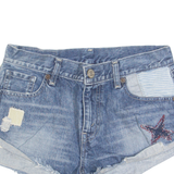 LEVI'S Womens Denim Shorts Blue S W28