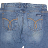 CALVIN KLEIN JEANS Womens Jorts Shorts Blue Slim M W29