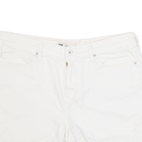 LEVI'S Womens Denim Shorts Cream L W34